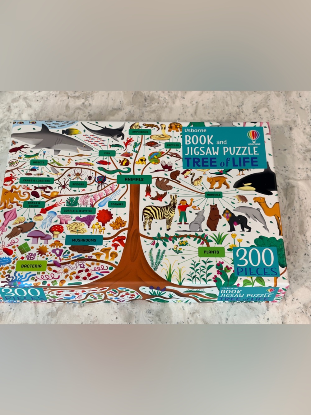 Usborne Tree of Life 300-Piece Jigsaw Puzzle - Multicolor